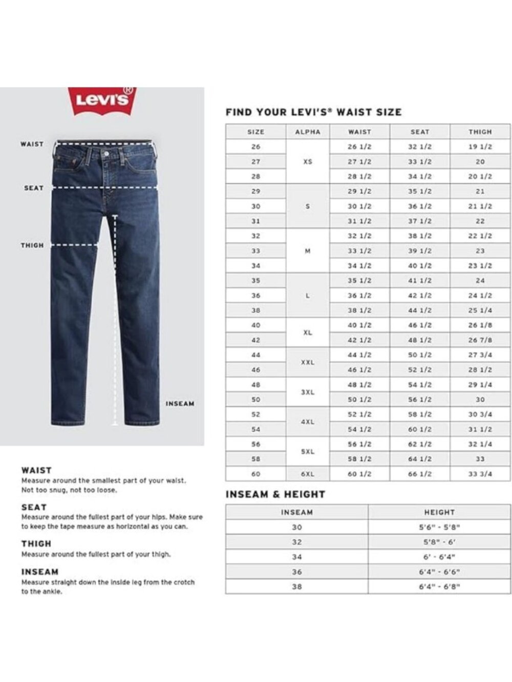 Men's Regular Fit Jeans - Classic Denim, Comfortable Style, Versatile Wardrobe - Picture 4 of 6